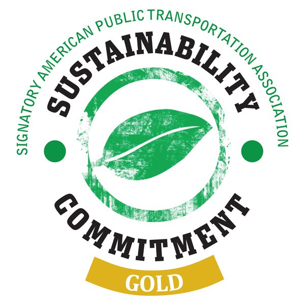 sustainability gold level commitment logo