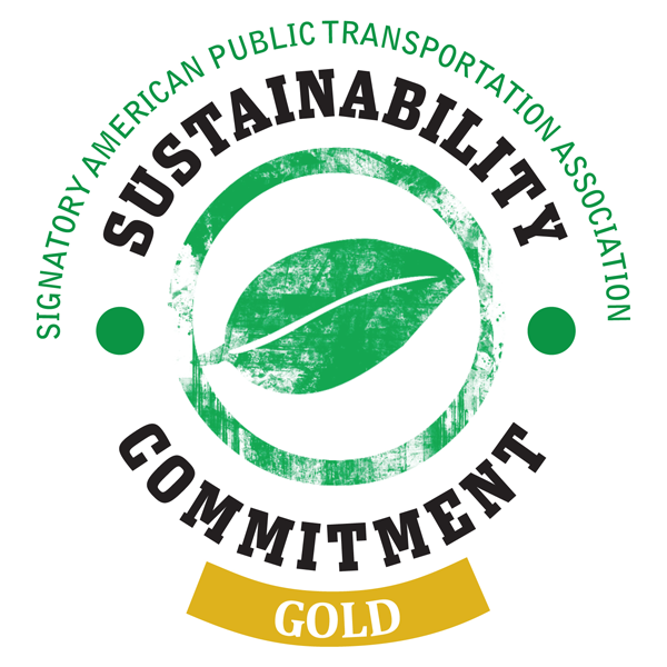 sustainability gold level commitment logo
