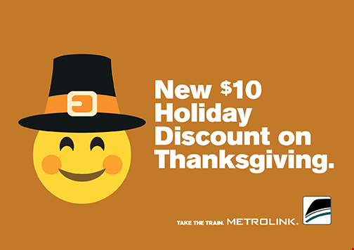 Thanksgiving $10 Holiday Ticket