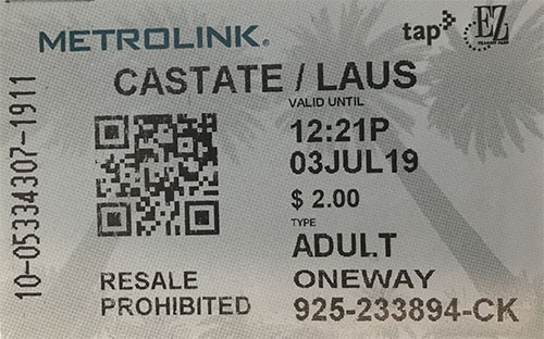 One Way Ticket Sample